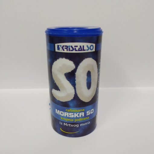 Rafinisana morska so, krupna-jodirana