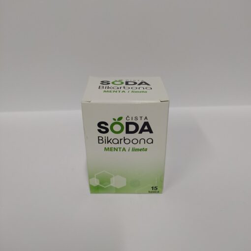 Soda bikarbona menta i limeta