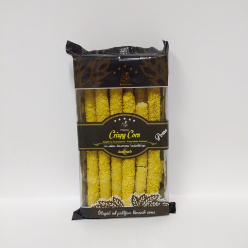 Crispy corn štapići sa kukuruznim i integralnim brašnom