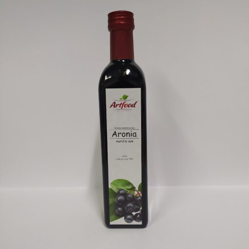 Artfood 100% hladno ceđeni matični voćni sok aronije