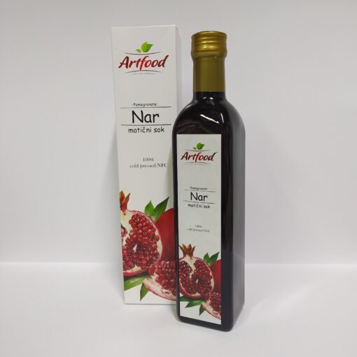 Artfood 100% hladno ceđeni matični voćni sok nara