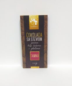 Loveberry čokolada sa steviom - tamna