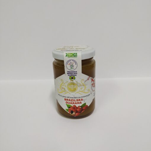 Poliflorni vrcani med sa dodatkom  brazilska guarana