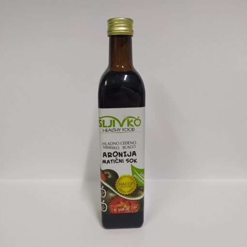 Matični sok od aronije 500ml Šljivko