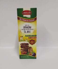 Keks sa urmom i voćnim punjenjem od šljive