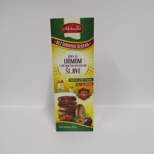 Keks sa urmom i voćnim punjenjem od šljive