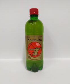 KOMBUHA napitak sa kapima etarskog ulja pomorandže 0,5l