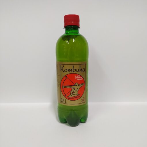 KOMBUHA napitak sa kapima etarskog ulja pomorandže 0,5l