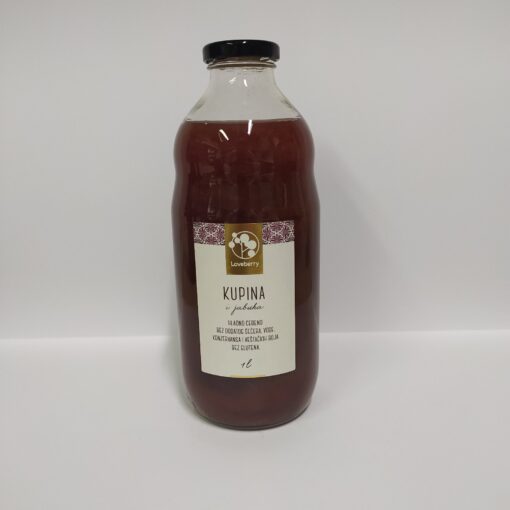 Hladno ceđeni voćni sok od kupine Loveberry