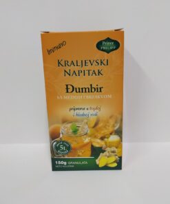 Kraljevski napitak Đumbir sa medom i breskvom