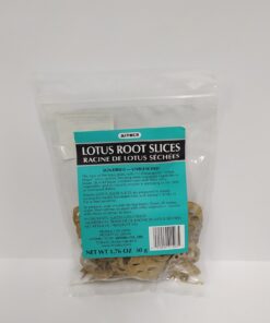 Sušeni sečeni koren lotosa
