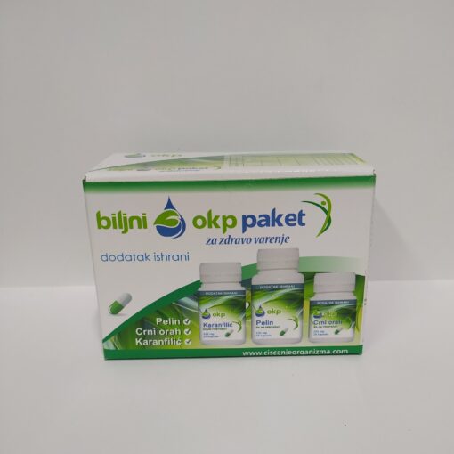 Biljni okp paket za zdravo varenje dodatak ishrani