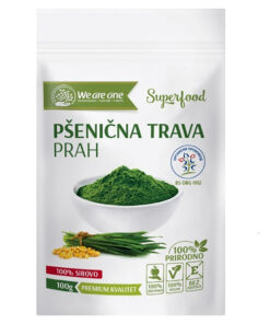 Pšenična trava prah 100g We are one