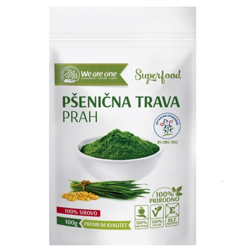 Pšenična trava prah 100g We are one