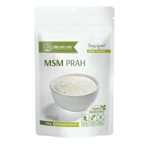 MSM prah 100g We are one