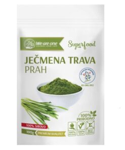 Ječmena trava prah We are one