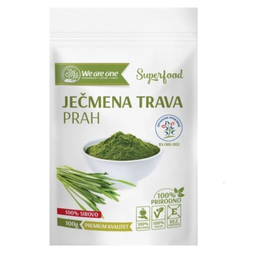 Ječmena trava prah We are one