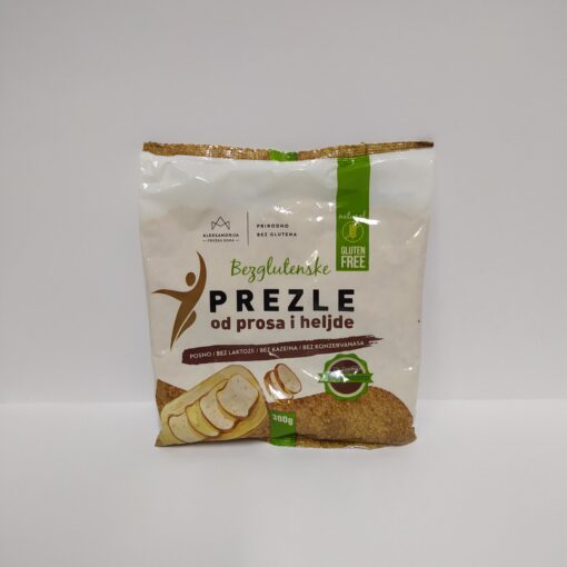 Bezglutenske prezle od prosa i heljde 300g