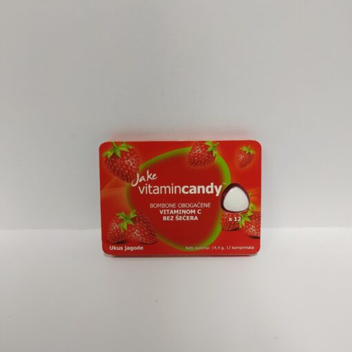 Jake vitamincandy bombone obogaćene vitaminom C sa ukusom jagode