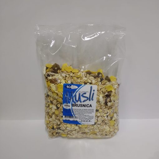 Musli brusnica 500g