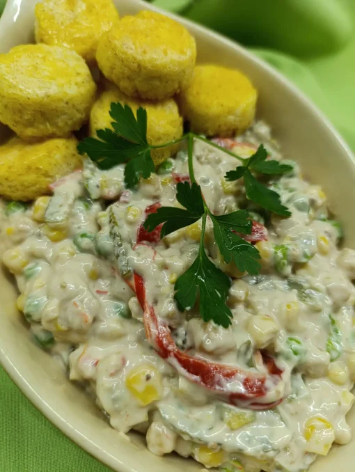 Naut salata sa projicama od prosa