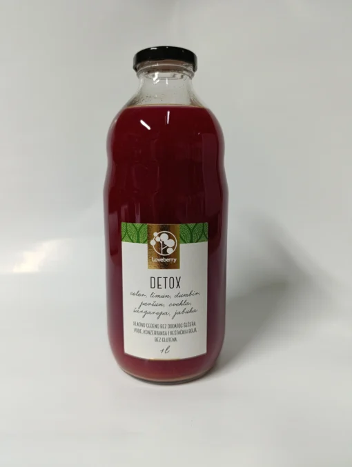 Hladno ceđeni voćni sok DETOX