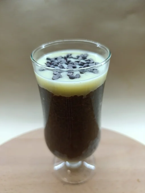 Moca chia puding